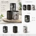 Tea cup set of 6